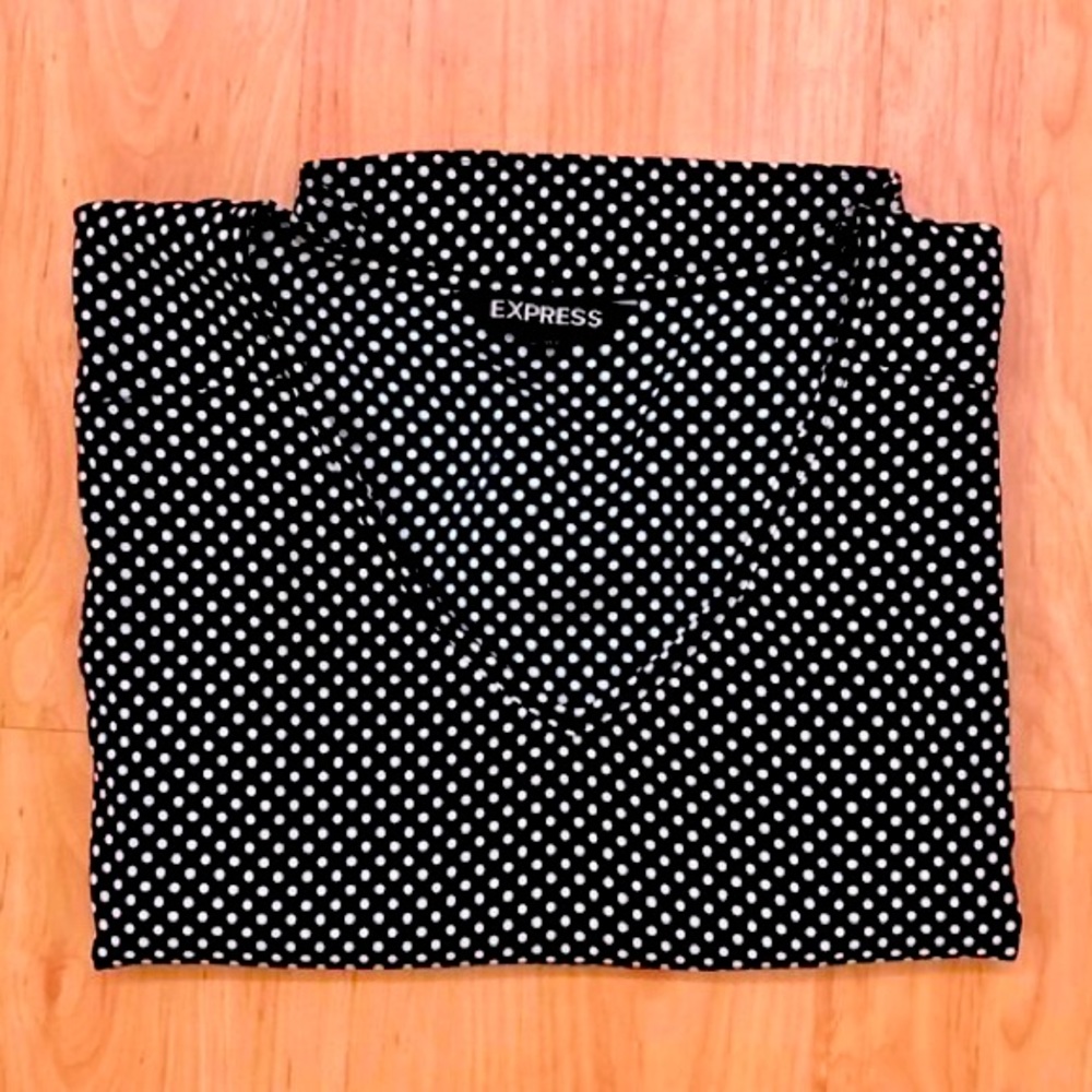 black and white top